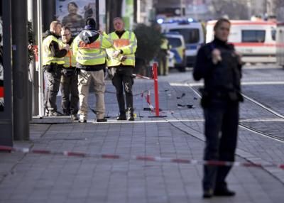 Driver Rams Car Into Crowd In Mannheim, Germany