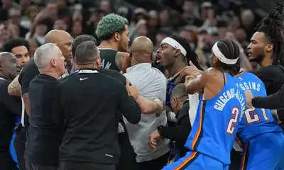 Three NBA players ejected after recent Thunder-Spurs scuffle