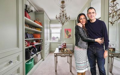 The big break: Ronnie O'Sullivan and Laila Rouass list their east London home for £2 million