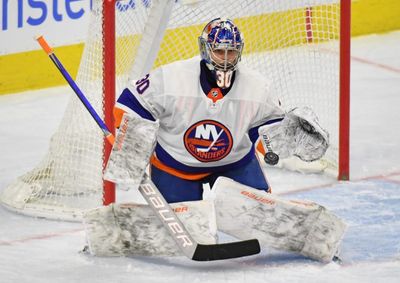 Goalie Ilya Sorokin scores in Islanders win over the Predators