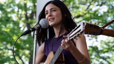 “I carry my finger pick around all the time now, because it reminds me that I want to keep playing guitar”: After playing Joan Baez in A Complete Unknown, Monica Barbaro claims she is a guitar player for life