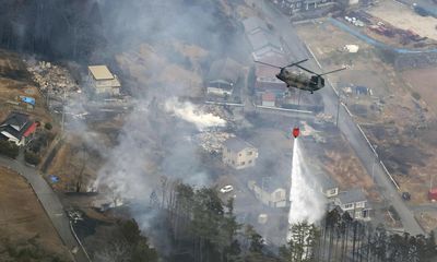 Largest wildfire in decades rages in Japan as authorities warn it could spread