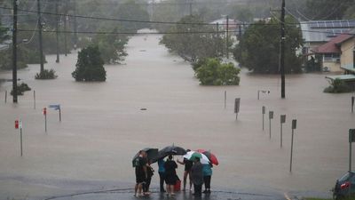 Cyclone triggers anxiety in town 'dragged out of mud'