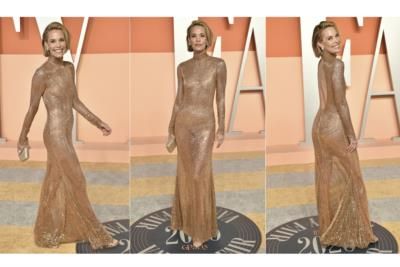 Celebrities Embrace Naked Fashion Trend At Oscars After-Parties