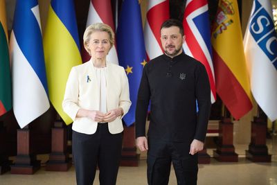 Ursula von der Leyen proposes €800bn ‘rearm Europe’ defence fund plan to step up Ukraine support after Donald Trump’s US suspension