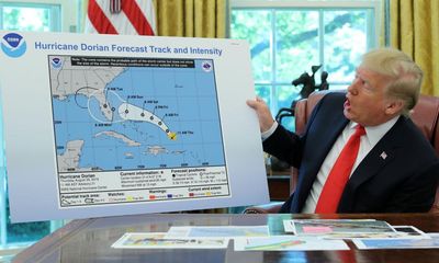 First Trump threatened to nuke hurricanes. Now he’s waging war on weather forecasters