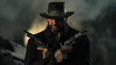 Dave Bautista says "I always look to Clint Eastwood" when approaching a western role: "He's always going to be my gold standard"