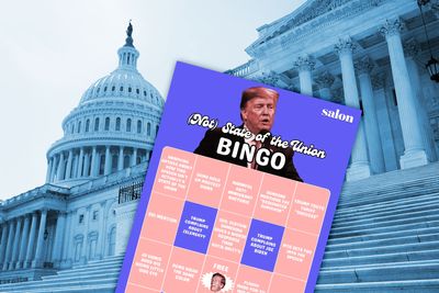 Play bingo as you watch Trump's speech