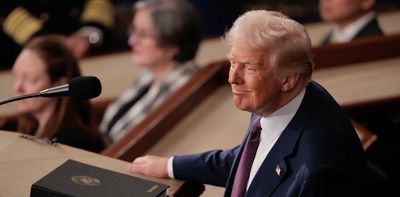 Trump is the kinglike president many feared when arguing over the US Constitution in 1789 – and his address to Congress showed it