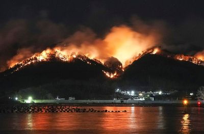 Japan may declare ‘severe disaster’ as record wildfire burns for eighth day