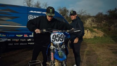 Watch a MotoGP Champion Race a Motocross World Champion on Dirt