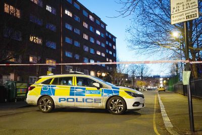 Boy shot dead in south London by assailant dressed as delivery driver on moped