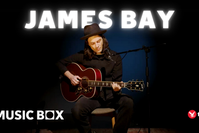 Singer-songwriter James Bay launches new Music Box series