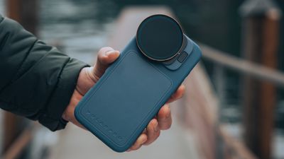 This new slim iPhone case can help get that retro photo look by outfitting your iPhone 16 Pro or Pro Max with creative filters