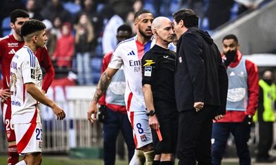 Lyon head coach Paulo Fonseca handed nine-month ban for confronting referee