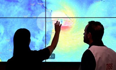 Why did Tropical Cyclone Alfred slow down on its destructive path towards Australia’s east coast?