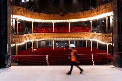 Theatre shut for seven-year redevelopment unveils programme ahead of reopening