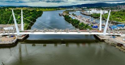 Opening date revealed for new Renfrew bridge as testing now complete