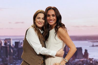 Meghan Markle matches Drew Barrymore’s famously handsy approach in first talk show appearance in years