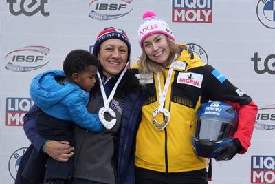At the bobsled and skeleton world championships, some moms might make their way to the podium