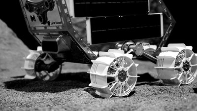 1st American robotic lunar rover set to land on the moon today