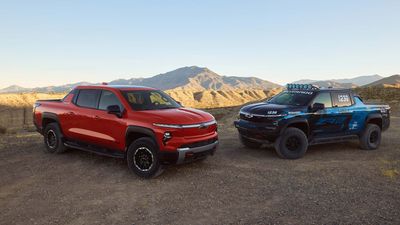 Chevy's Silverado ZR2 EV Concept Has 1,100 HP