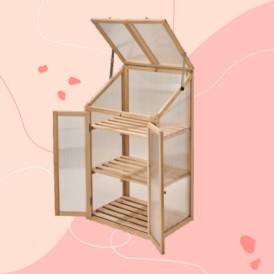 Aldi's mini wooden greenhouse is back in stock for 2025 — at £50, it's a bargain for small-space gardens