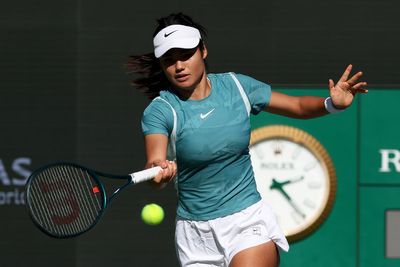 Emma Raducanu vs Moyuka Uchijima LIVE: Latest score and updates from first round clash at Indian Wells