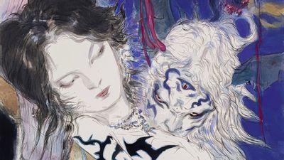 Final Fantasy 7 concept artist Yoshitaka Amano's new gallery exhibit summarizes everything I love about the Square Enix games, even though he might have stood me up