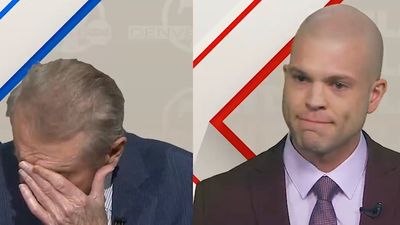 ESPN Panelist Brings Woody Paige to Tears With Special 'Around the Horn' Tribute