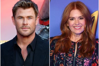 Isla Fisher, Ice Cube and Chris Hemsworth among celebrities caught up in cyclone Alfred