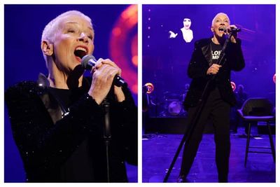 Annie Lennox delivers powerful performance at Royal Albert Hall for charity concert