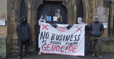 Glasgow University students occupy campus building in pro-Palestine protest