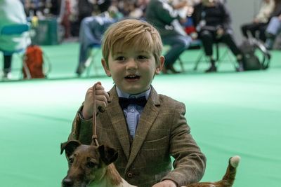 Six-year-old makes Crufts history with first place at show