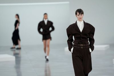 Issey Miyake’s fashion sculptures blur the line between clothing and art