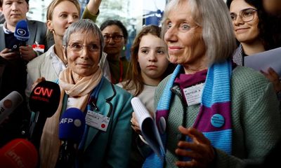 Switzerland told it must do better on climate after older women’s ECHR win