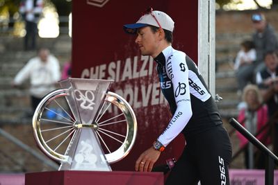 'To beat Tadej you have to cross the line first' - Tom Pidcock not riding for second place behind Pogačar at Strade Bianche