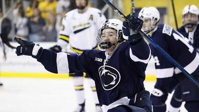 Penn State Men's Hockey Beats Michigan on Unreal Between-the-Legs Goal