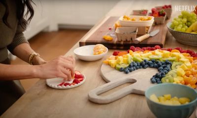 Let them eat fruit: Meghan’s rainbow plate is easy to make – but hard to justify