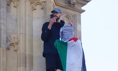 Palestine protester safely brought down from Big Ben clock tower after 16 hours