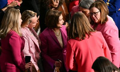 The pink protest at Trump’s speech shows the Democrats aren’t coming to save us