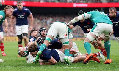 Galthié’s gamble with lopsided bench pays off for France as Ireland unravel