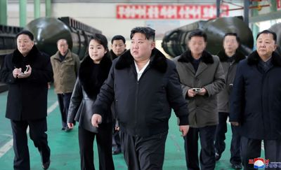 Kim Jong Un Unveils North Korea's First Nuclear Powered Submarine