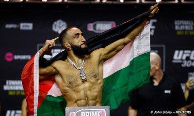 Belal Muhammad: Dana White apologized for missing Palestinian flag, ensured addition to profile