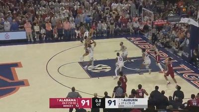 Alabama's Mark Sears Knocks Off No. 1 Auburn on Buzzer-Beating Floater in OT Thriller