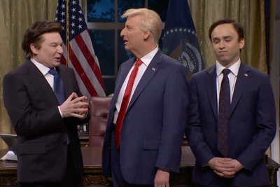 SNL mocks peacemaker Trump after Elon Musk and Marco Rubio clash in cabinet meeting