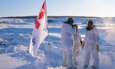 Canadian military flies the flag in frozen north as struggle for the Arctic heats up