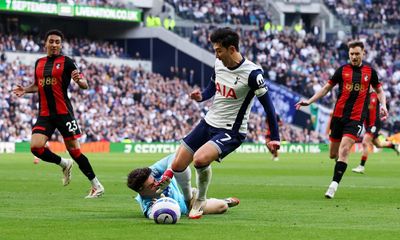 Kepa pays penalty as Son earns point for Spurs in thriller against Bournemouth