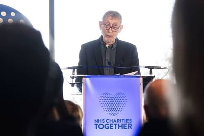 Michael Rosen marks Covid anniversary with haunting poem of pandemic memories