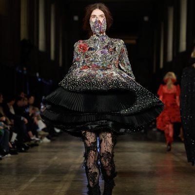 McQueen Autumn/Winter 2025 was a vision of broken beauty